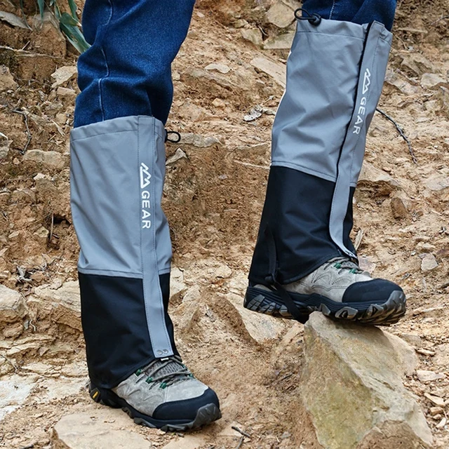 Outdoor Leg Warmers Gaiter Waterproof Hiking Travel Mountain Leggings Gaiters Long Tube Leggings Warmers Foot Cover각반 4