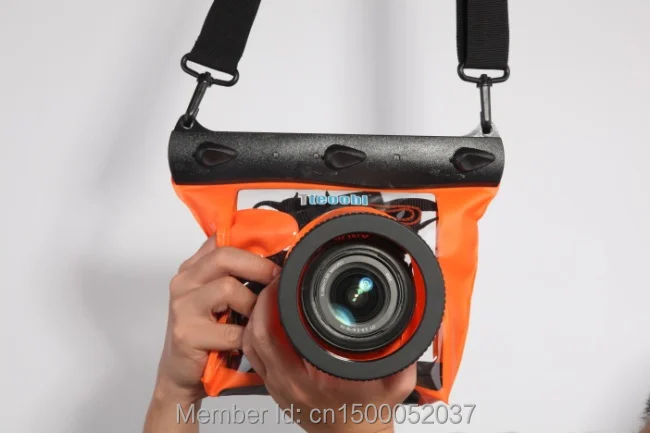 TteooBL GQ-518 SLR DSLR HD 20M Waterproof bag Camera Underwater