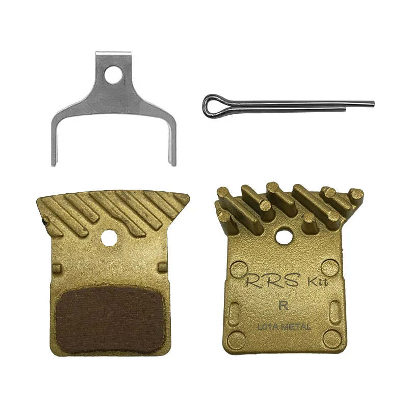 Rrskit Golden Bicycle Brake Resin Pad Road Mtb Bike Pads Per Shimano Ultegra Rs505 R9170 R8070 R7070 Rs805 Xtr M9100 K02S L03A
