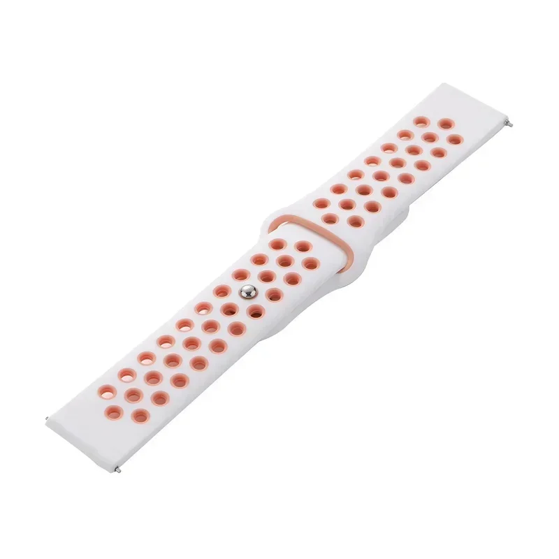 Silicone Sports Wristband Bracelet - 20mm/22mm Adjustable Strap