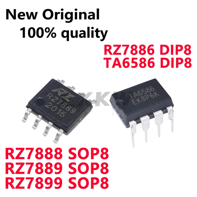 10/PCS New Original RZ7888 RZ7889 RZ7899 SOP8 RZ7886 TA6586 DIP8 Two ...