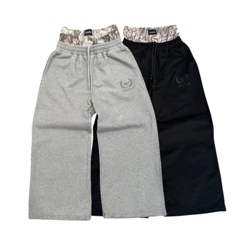 Y2K Camo Wide Leg Sweatpants – Baggy Streetwear 1
