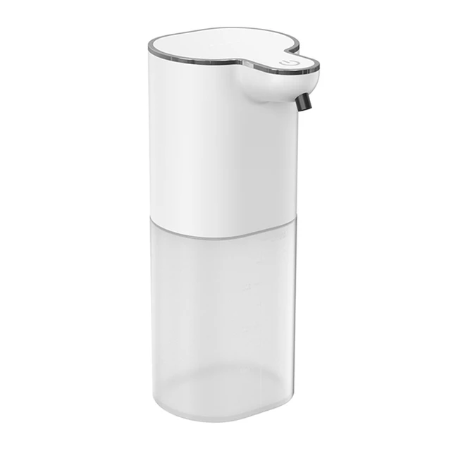 Dispenser Sapone Automatico A Schiuma Ricaricabile USB - 380 Ml, Impermeabile IPX5, Senza Contatto, Per Bagno E Cucina