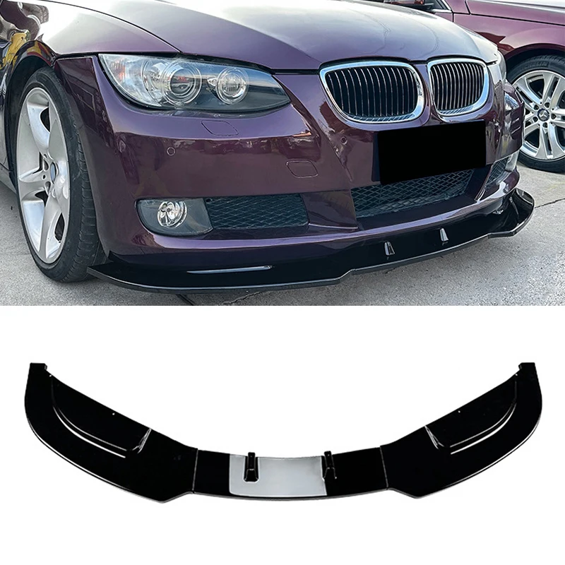 

Front Bumper Lip Spoiler Diffuser Splitters Body Kit Aprons Cover Guard Trim For BMW 3 Series E92 E93 2006-2013