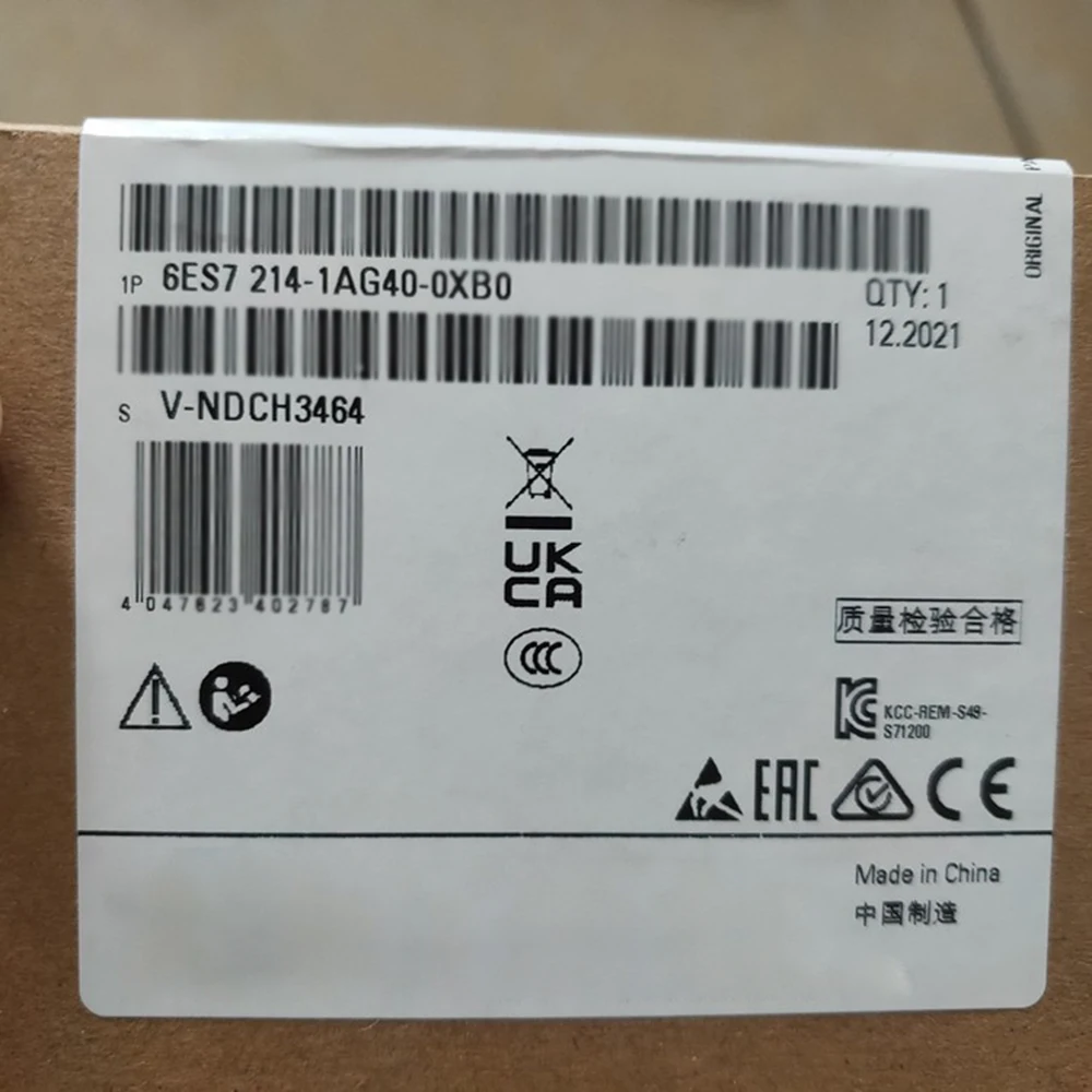 Nuovo Per Siemens S7-1200 Cpu 1214C 6 Es7 Modulo Di Controllo Muslimex In Scatola