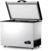 10 Cu Ft Deep Freezer - Large Chest Freezer with Removable Basket and Adjustable Thermostat - Freestanding Top Open Door Compact 2