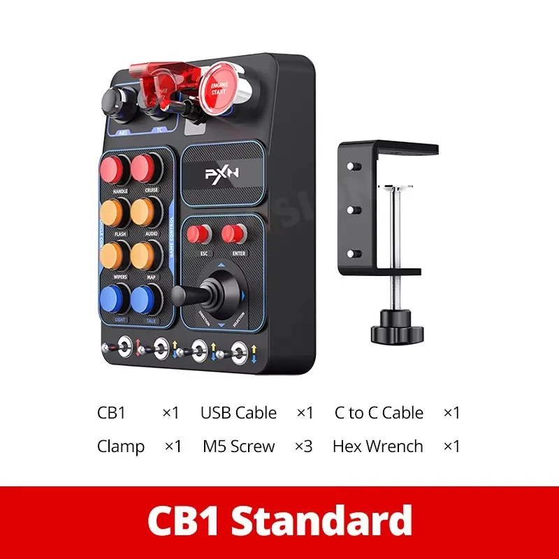PXN CB1 Simulator Race Central Control Box 30Programmable Button