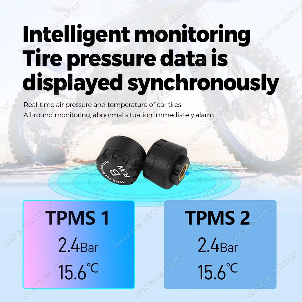 6 인치 휴대용 오토바이 GPS 네비게이션 후면 DVR 드라이브 레코더 TPMS IP67 Waterproo 무선 Carplay 안드로이드 자동 모토 모니터