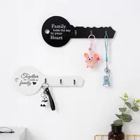 Creative Key Shape Storage Hook Key Holder Functional Wall Hanger High Demand Wall-mounted Key Rack Unique Design Wall Hook 2