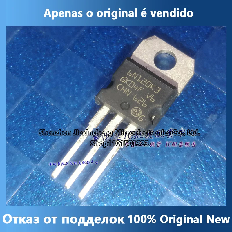 

STP6N120K3 Imported original new MOS field effect tube 6N120K3 TO-220