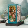 CUTEBEE Antiquity Book Nook Chinese Style Doll House Kit with Touch Light Dust Cover 3D Puzzle Toy Gift Ideas Su Dongpo's Life 2
