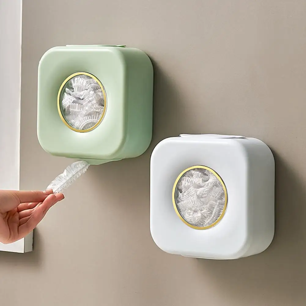 

Kitchen Removable Cling Film Storage Box With 300 Food Cling Film Wall Mounted Design Cling Film Box