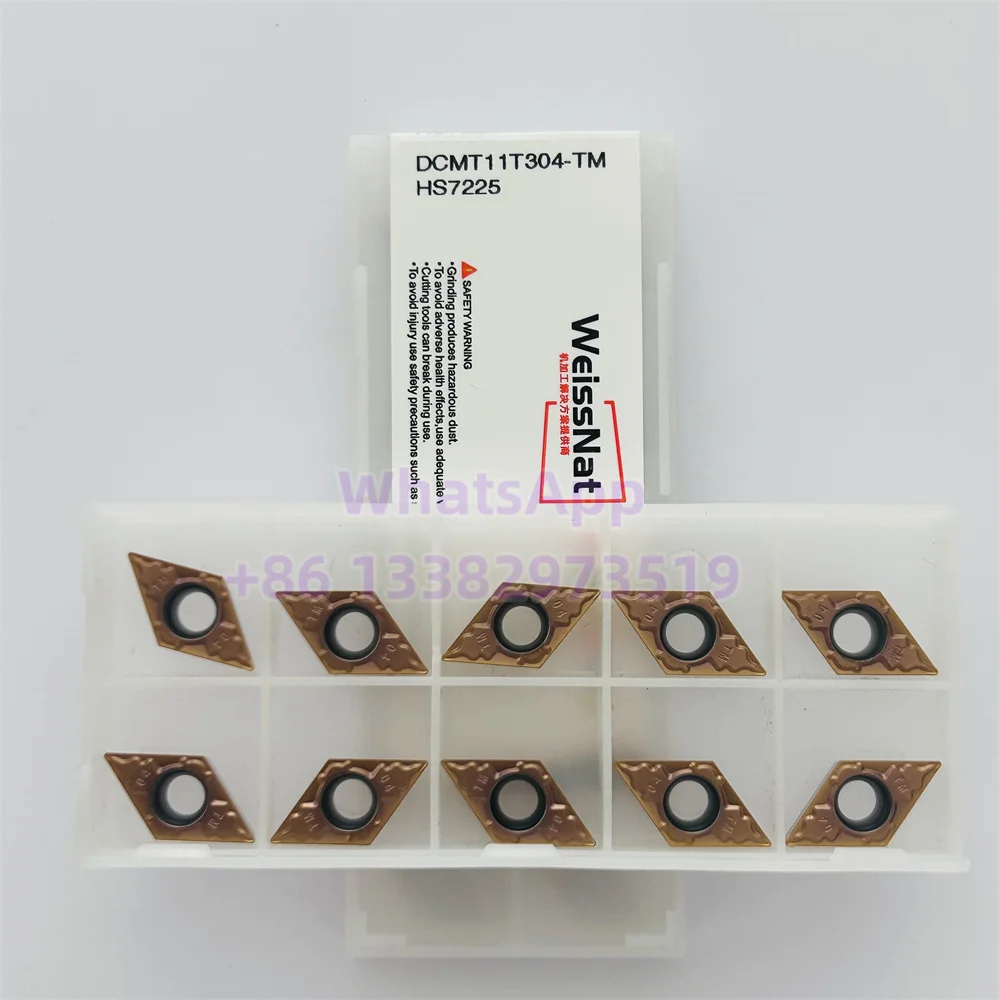 카바이드 인서트 DCMT 인서트, DCMT070204, DCMT11T304, DCMT11T308, HS7225, HS8125