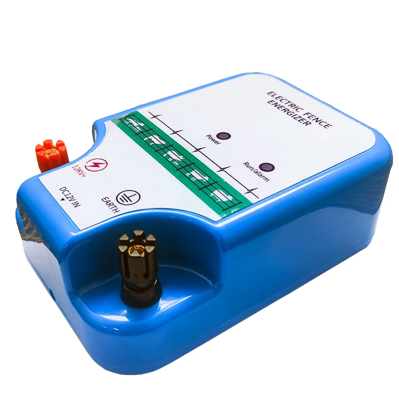 Farm Electric Fence Energizer Livestock High Voltage Pulse Controller Sheep Horse Poultry Fence Energizer