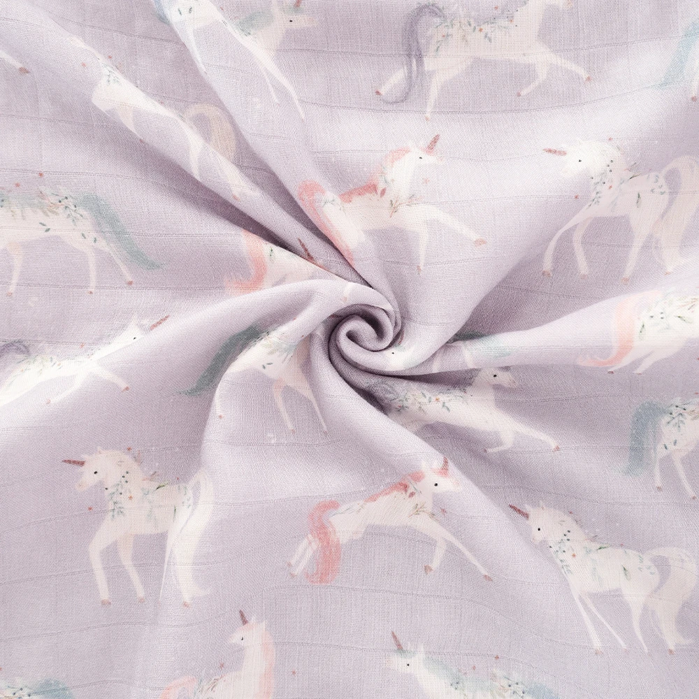 Kangobaby #My Soft Life#  New Arrival Baby Muslin Swaddle Blanket Breathable Newborn Bath Towel Infant Quilt 110x120cm 4