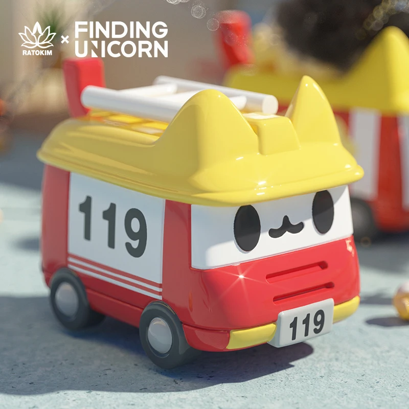 

BOXCAT Cute Car Series Blind Box Toy Anime Doll Random Cute Cartoon Doll Gift Free Shipping Surprise Doll Blind Bag