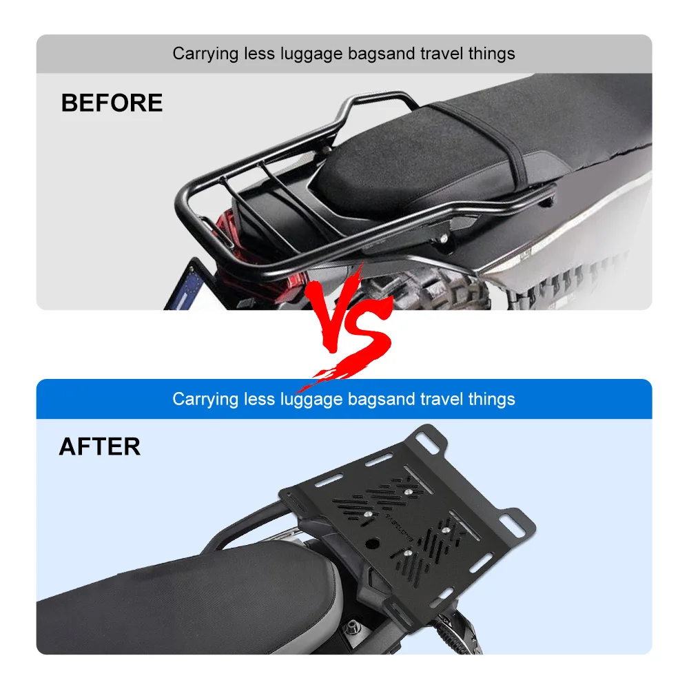 

For Yamaha For BMW R1200GS Motorcycle For SUZUKI V-STROM DL1000 F850GS Luggage Holder Bracket Rack Rear Seat Tail Cargo Holder