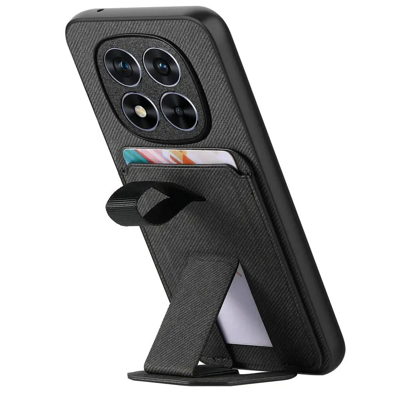 Luxury Leather Back Case with Stand – Premium Cover