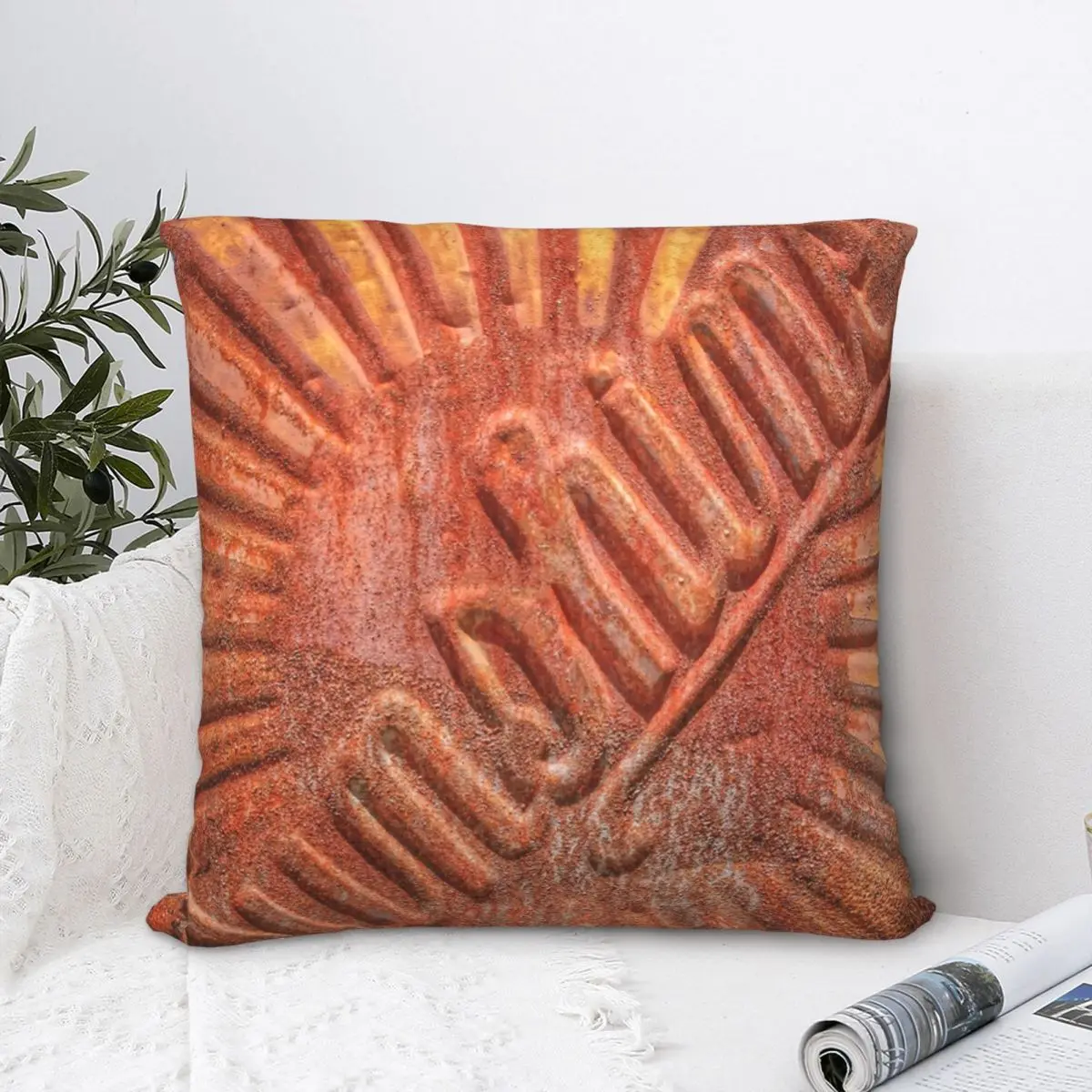 

Rusty Vintage You Are My Sunshine Square Pillowcase Polyester Pillow Cover Velvet Cushion Zip Decorative Comfort Throw Pillow