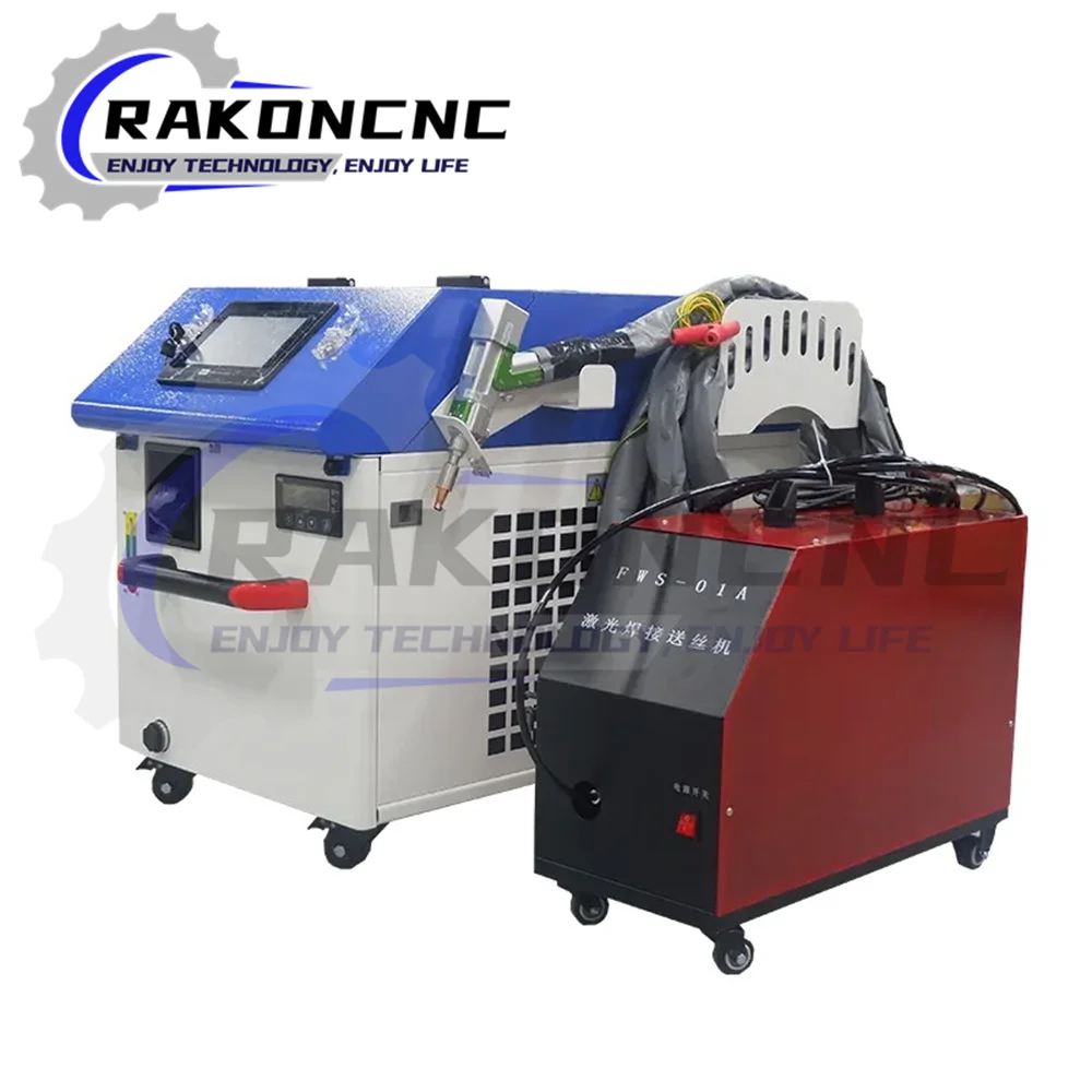 Portable Raycus Max Jpt Ipg 3 In 1 Fiber Laser Welding Cutting Cleaning Machine Laser Cleaner Welder Cutter 1000w 1500w 5