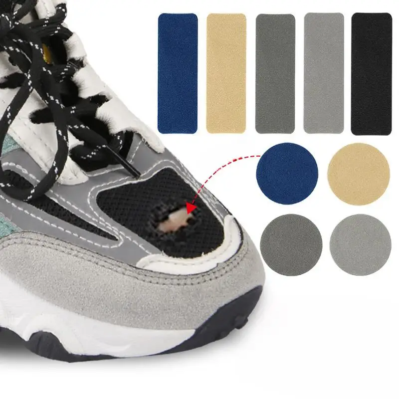Heel Wear Repair Shoe Patch Stickers 6pcs/set Unisex Anti-Wear Heel Foot Care Tools Foot Care Pad Inserts Sneakers Protector Shoe Repair Patches Shoe Repair Patch Shoe Repair Stickers Shoe Stickers