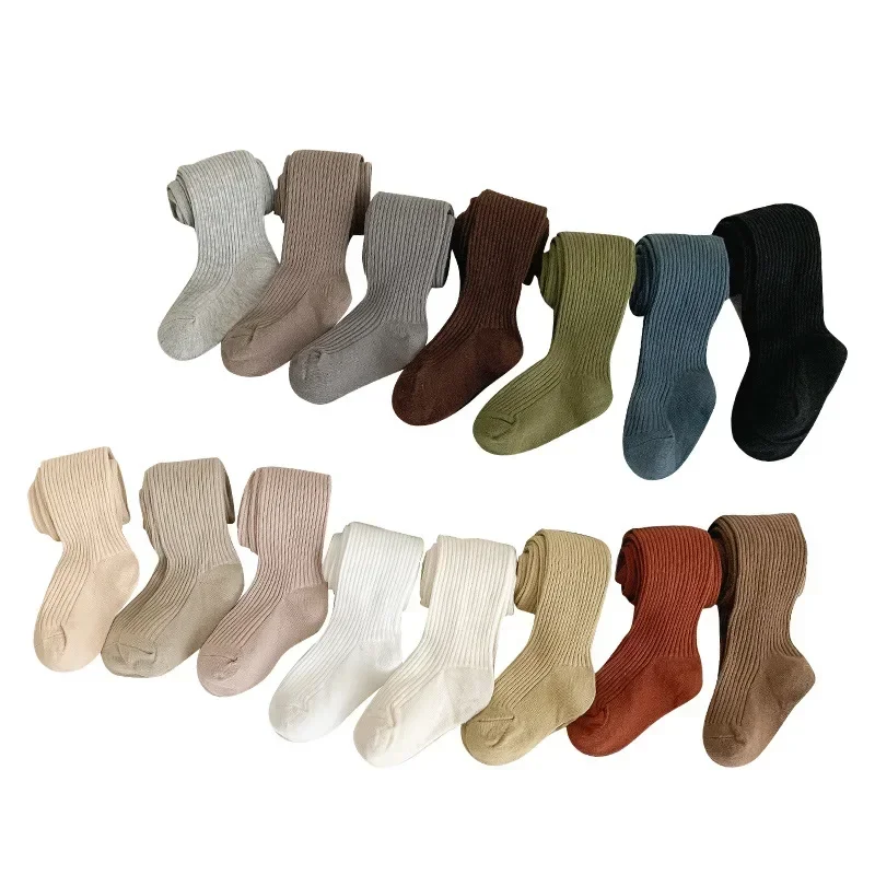 Kids Pantyhose Solid Color Pantyhose Toddler Tights Kids Leggings For School Student