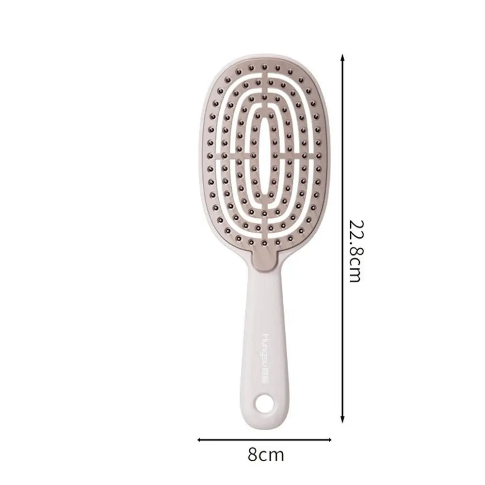 Fashion Hollow Massage Comb Anti-static Elegant Scalp Massage Brush Convenient Wet Dry Use Hair Brush Styling Tool