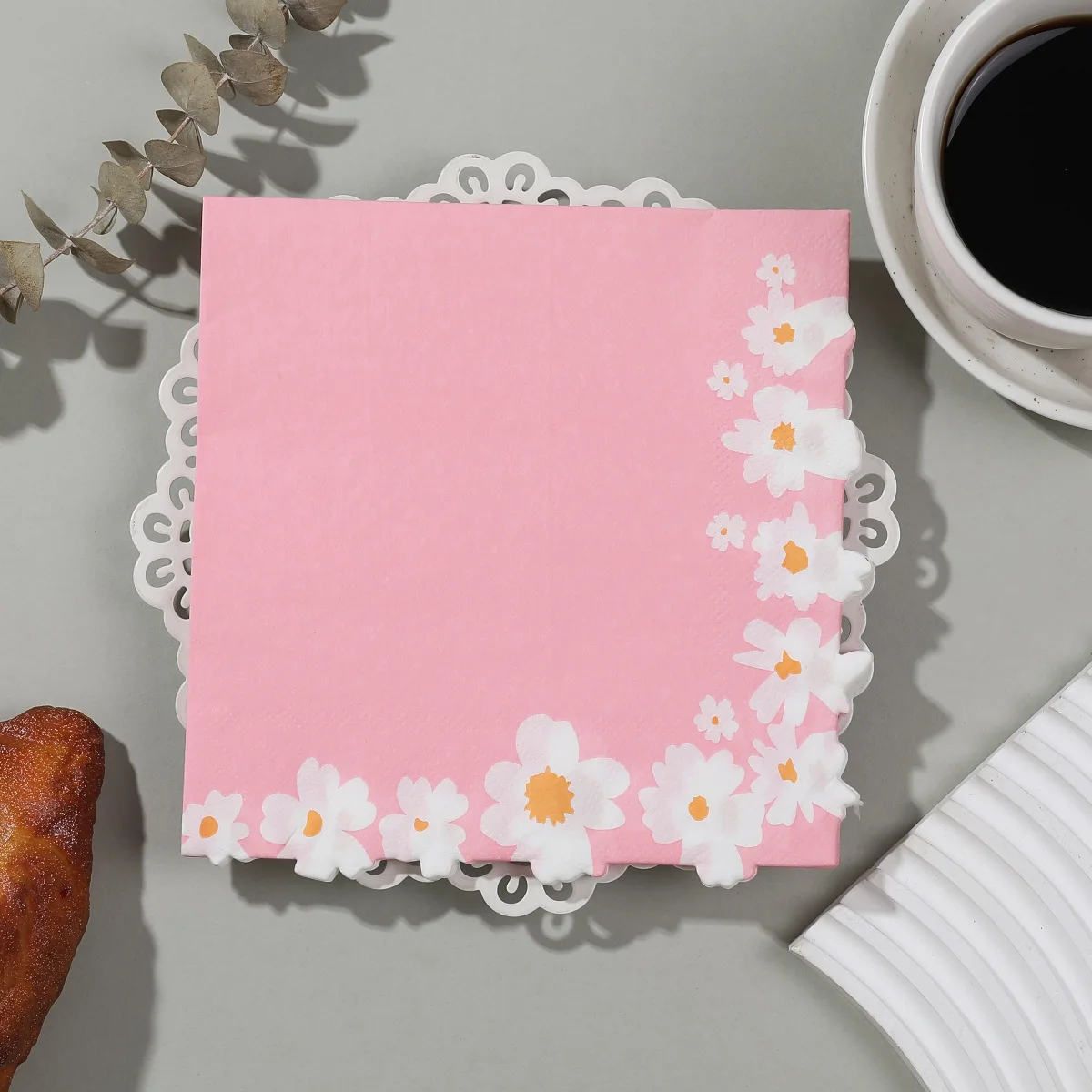 20 Teile/beutel Süße Gänseblümchen Blume Servietten Einweg Papier Taschentücher Handtuch für Kinder 1. Geburtstag Baby Dusche Hochzeit Party Dekoration – Detail 9