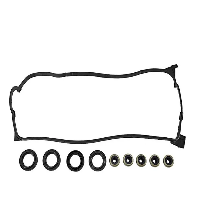 Gasket Engine Valve Cover Gasket Grommets Set 12030-P2A-000 For Honda Civic 1996-2000 Fits 12030 P2A 000