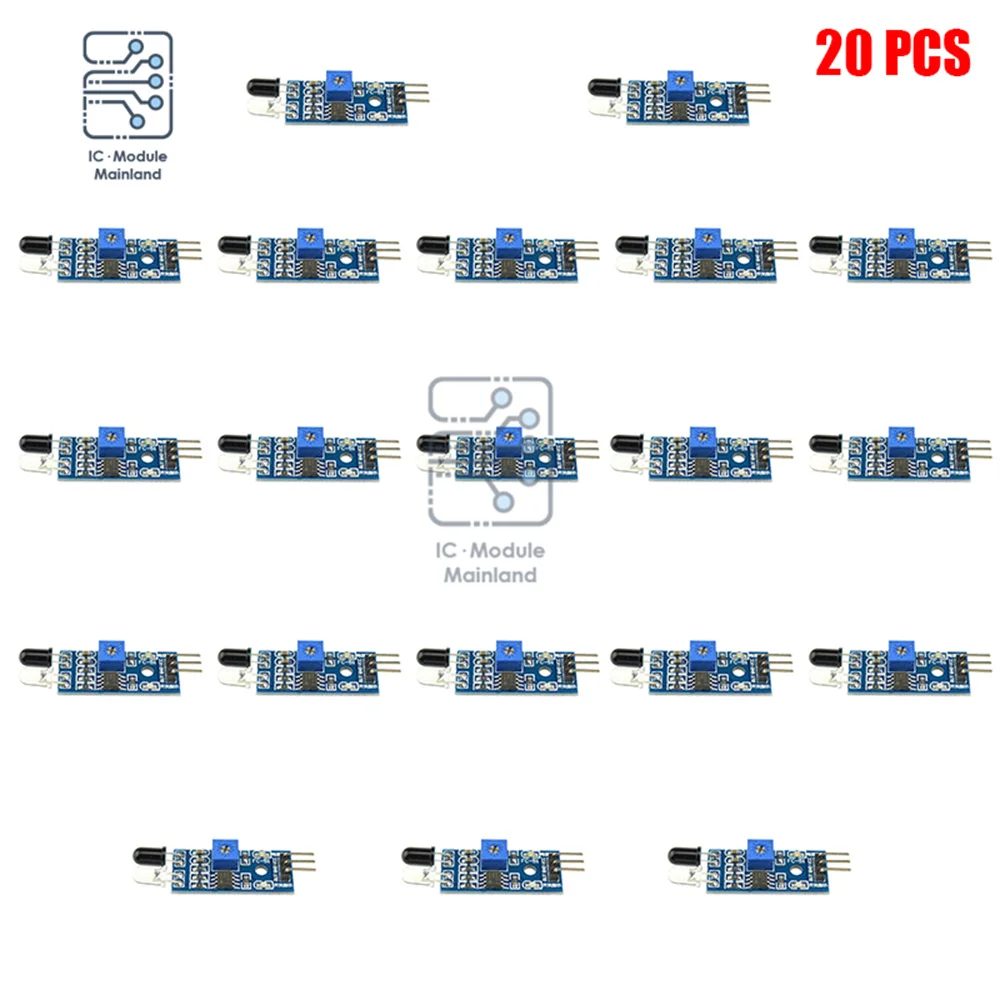 1-20PCS IR Infrared Obstacle Avoidance Sensor Module 3pin Smart ...
