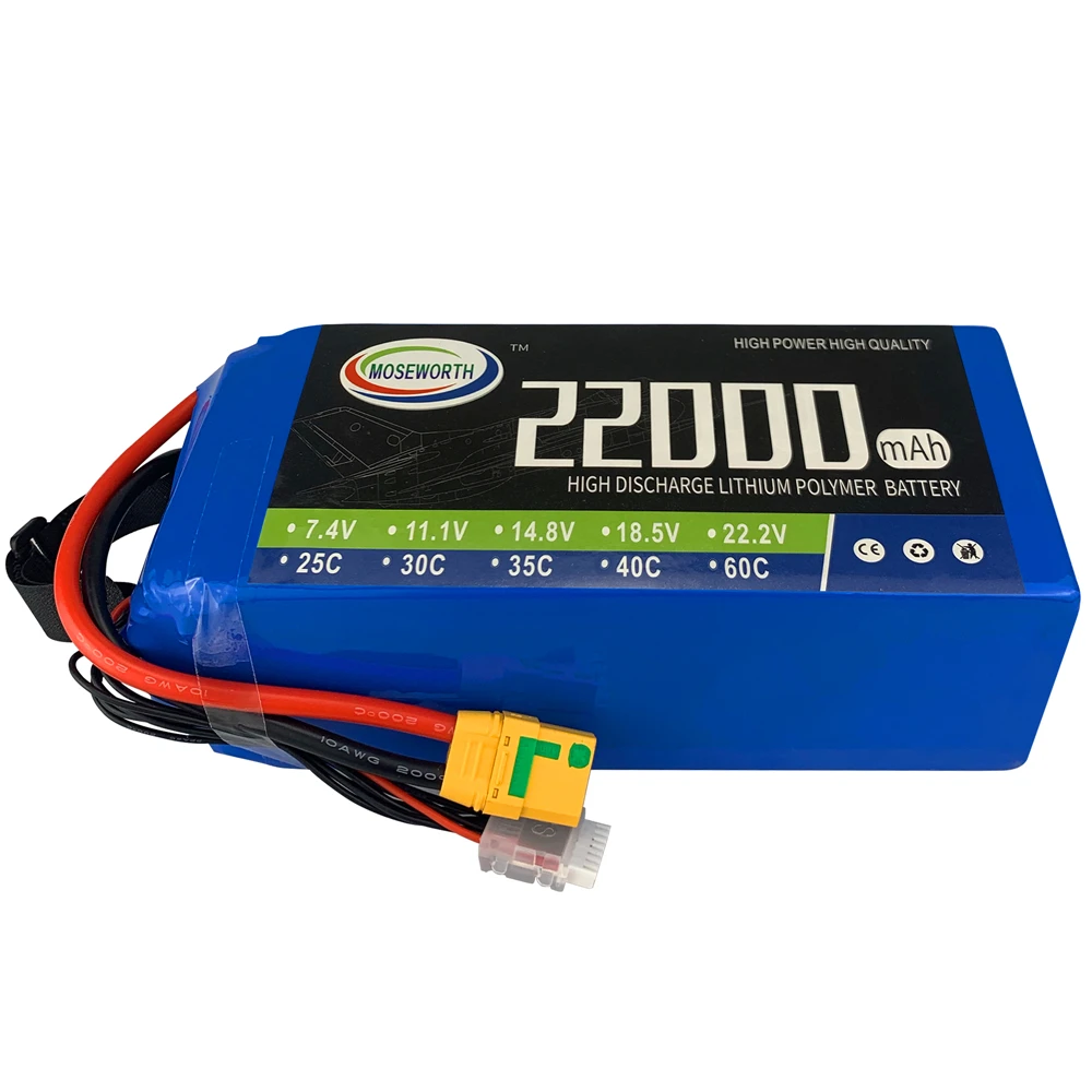 KYPOM battery キーポンバッテリ　新品未使用　10000mAh 6S KK HOBBY】 バランス充電端子付 リポバッテリー KYPOM K6 22.2V