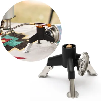Tripod Gas Tank Adapter – Ultralight Camping Stove Stand Connector 1