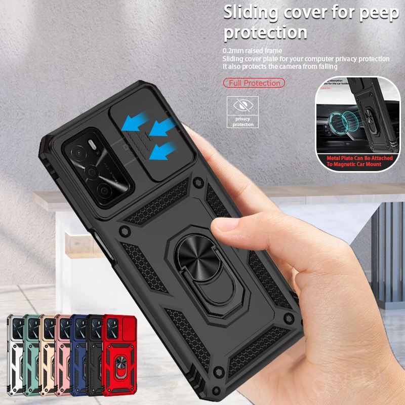 DiaryTown Cover Portafoglio Per OPPO A16 / A55 5G / A54 4G - Custodia A Libro Con Slot Carte E Supporto, Design Stella