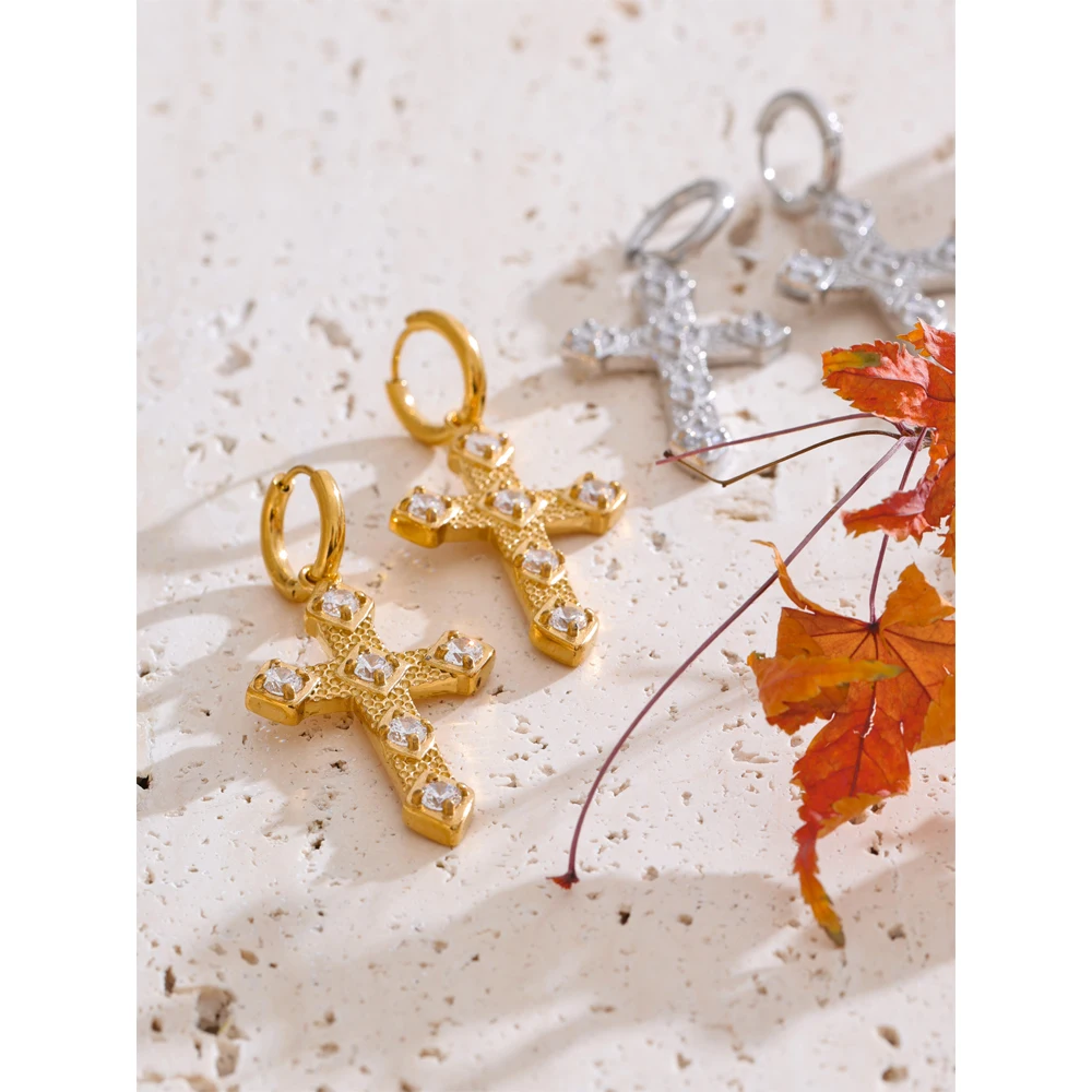 Yhpup Earrings Cubic Zirconia