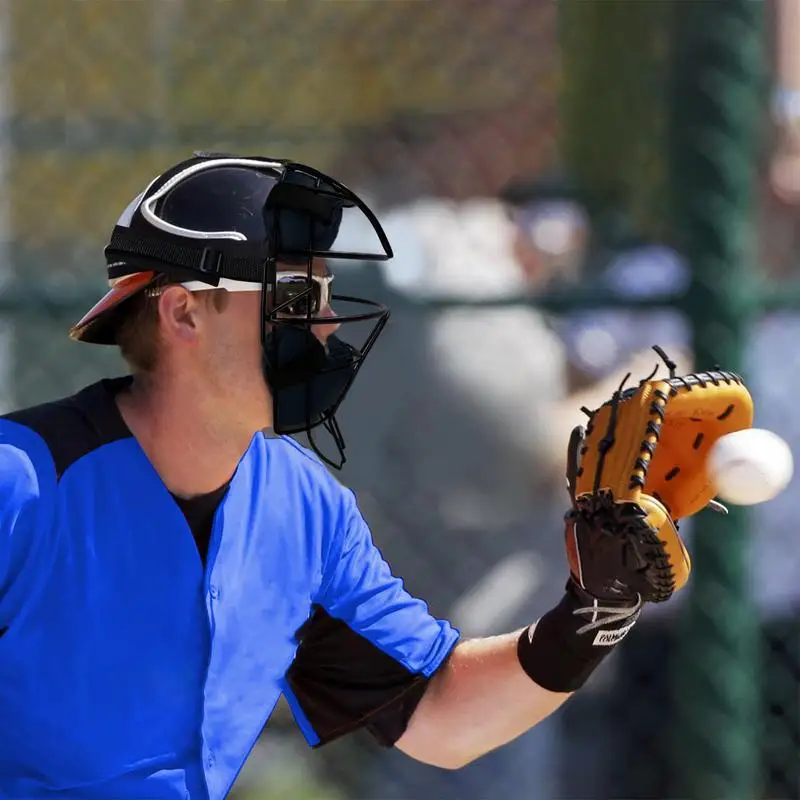 Masque de baseball pour arbitre - Réglable - Léger