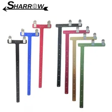 

Archery T/L Square Bow Ruler Tuning Tool Arrow Nocking Points Recurve Bow Shooting Accessories