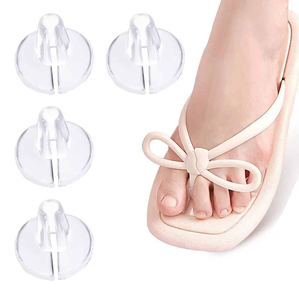 Gel Thong Sandal Cushion Accessories Clear Pain Relief Toe Cushions Non-Slip Forefoot Pad Women
