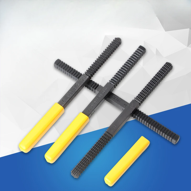Thread Repair File Metric Thread Restoration Repair File Cleans Damaged Threads Pitch Metal Hardware DIY Hand Tools thread repair file