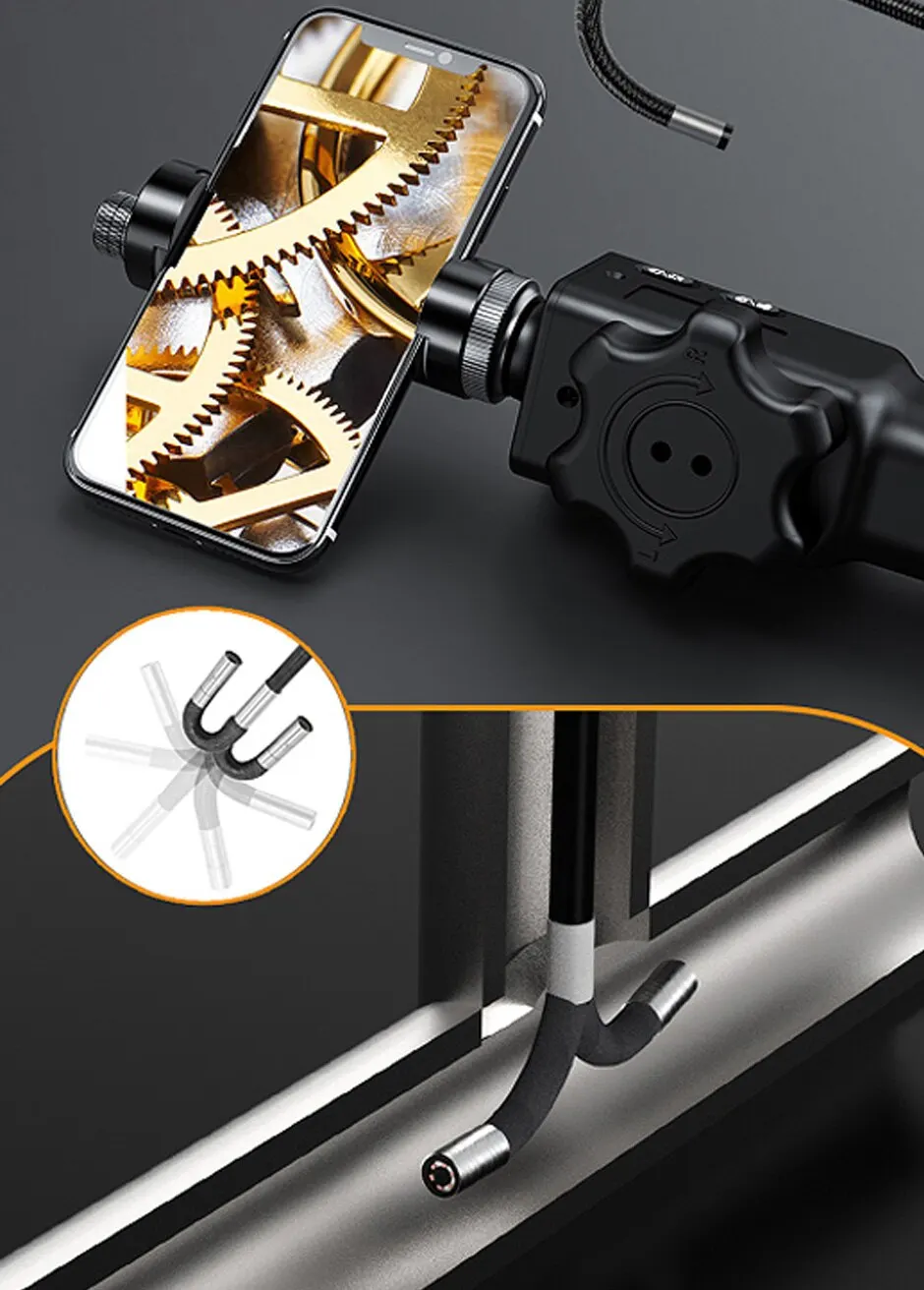 See2dfdf71b06460ea05360870870efe79 Two-Way Articulating Borescope Industrial Endoscope with 8.5mm Articulating Camera Head for Automotive Aircraft Mechanics Mallzona