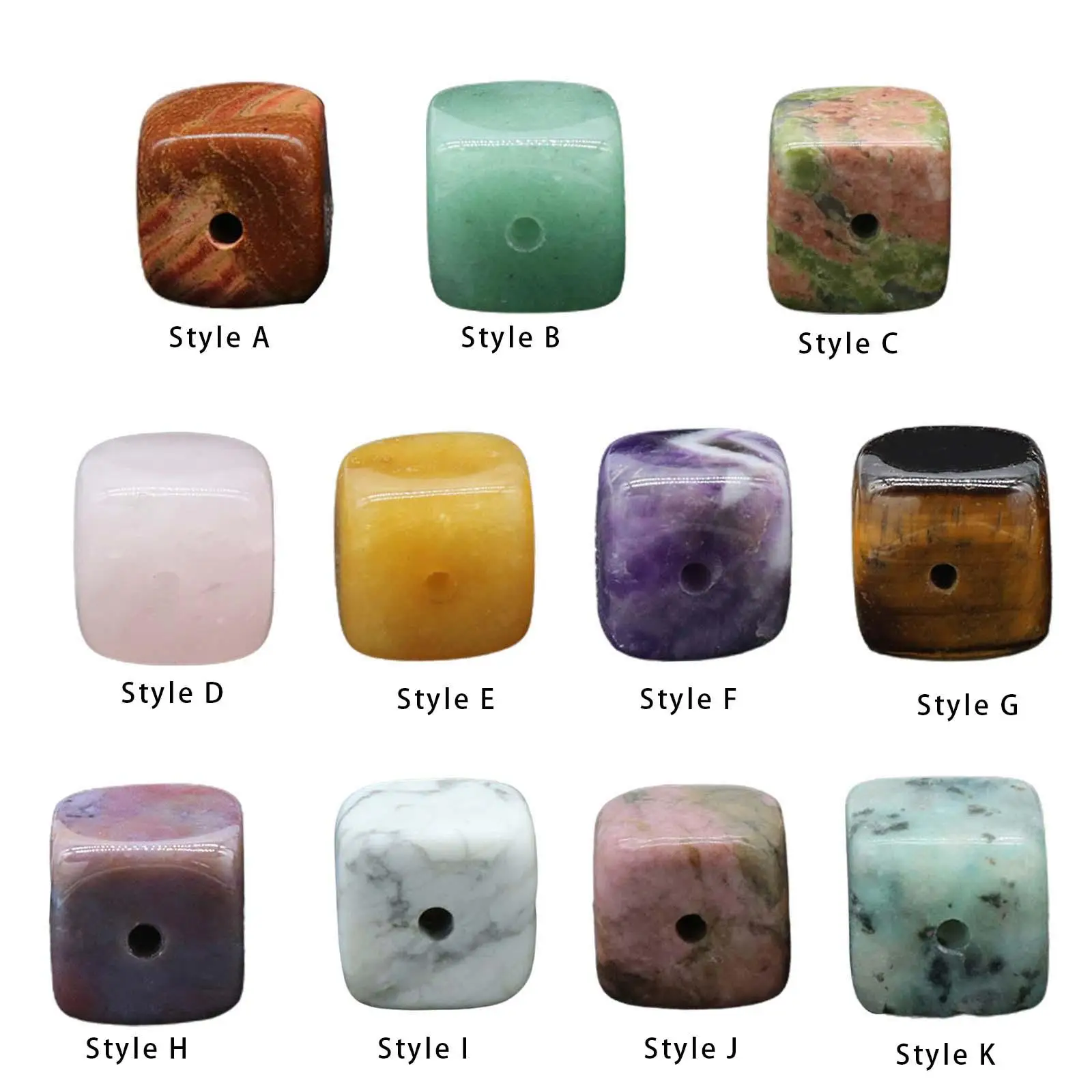 

Square Craft Gemstone Incense Holder Agate Stone Incense Holder for Office Home Utilities Meditation Room Yoga Accessories
