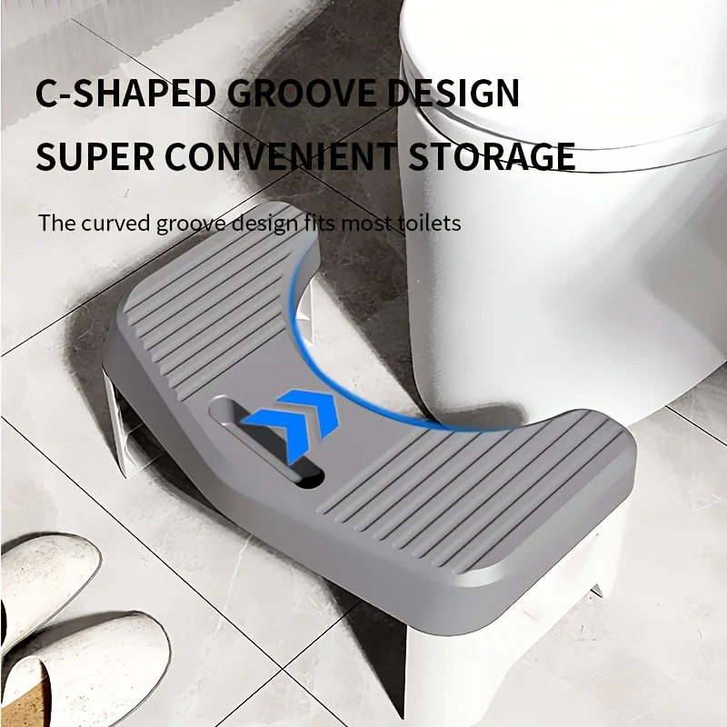 “Ergonomic Squat Toilet Footstool” 2