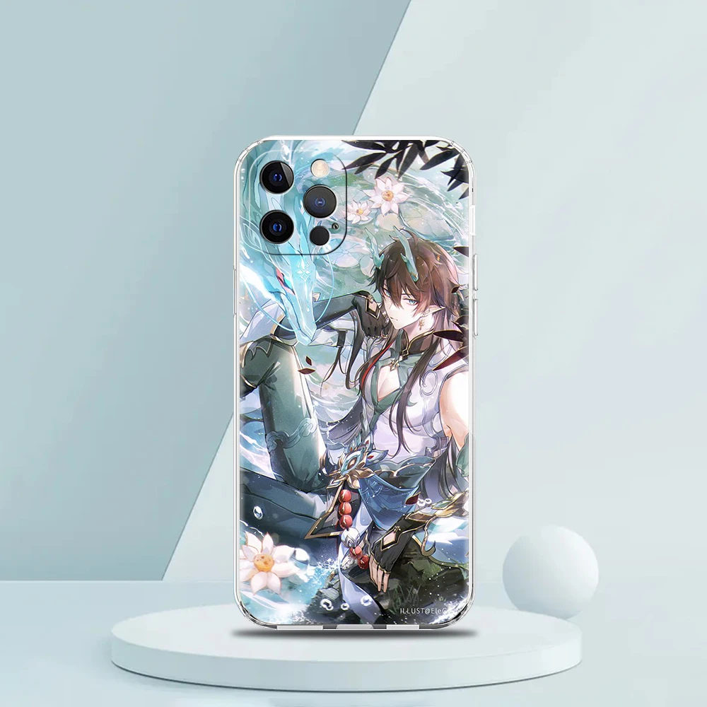 Honkai Star Rail Spiel gleichen Stil Handy hülle für iPhone 16 15 14 13 12 Pro Max transparent weich für iPhone 11 Pro Max 7 8 Plus – Detail 1