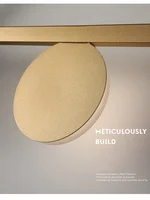 Lampe de chevet de chambre minimaliste moderne, lumière de personnalité, mur de fond de salon, designer 6