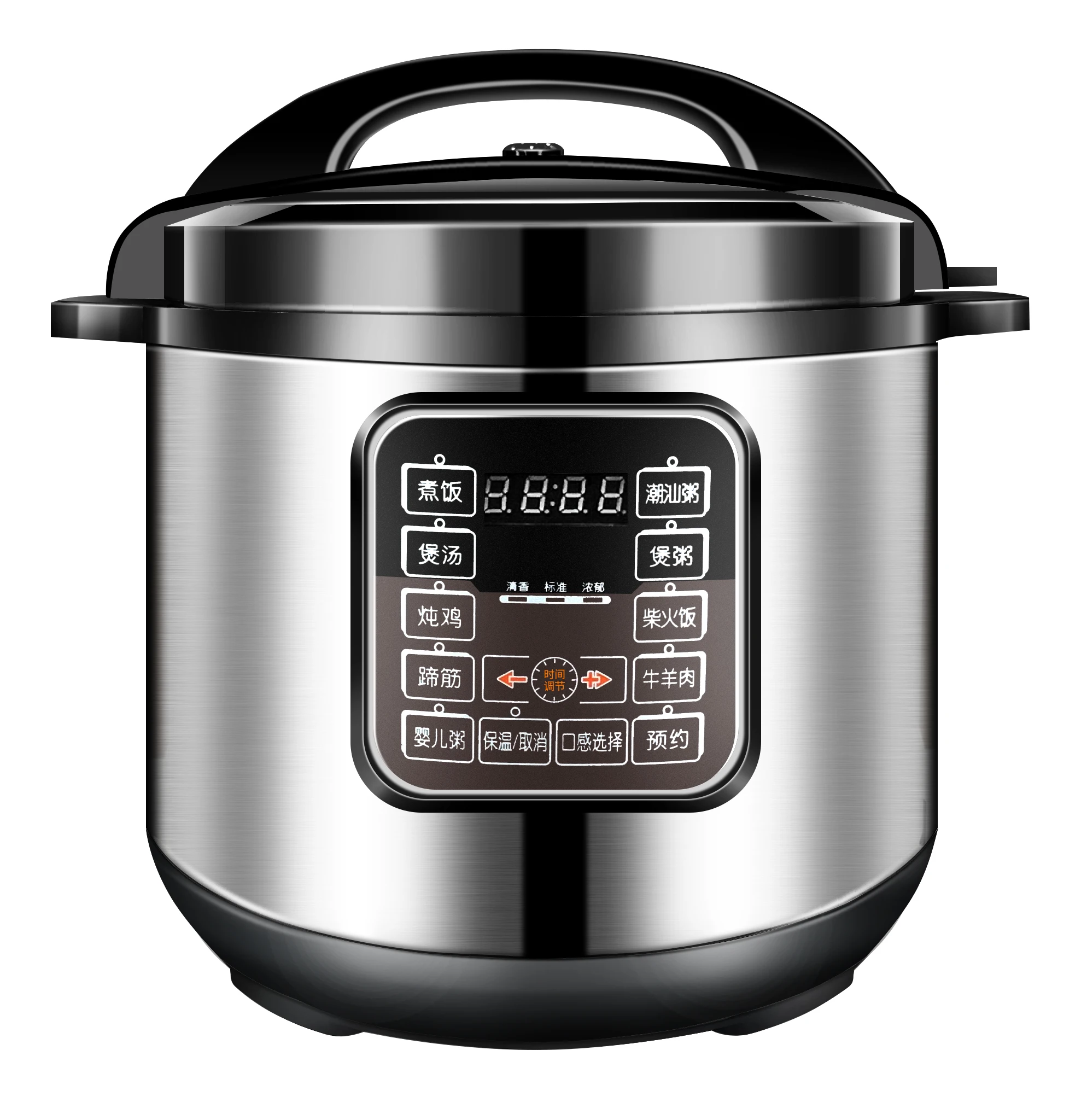 Okicook 8L Capacity Multi Smart Cooker Cook Rice /Prorride Stainless Steel Steamer Electric Pressure Multicooker
