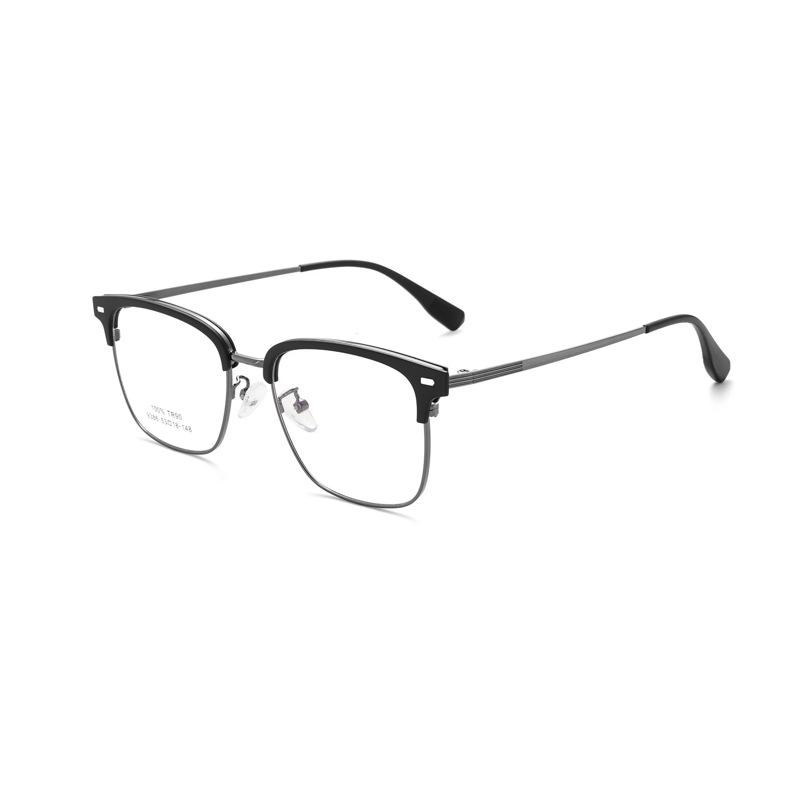 Reading Glasses HONGMEI Optica EyeglasBusiness Pure Titanium Half-frame Glasses Myopia Prescription Eyeglasses Frame Men Women Hyperopia Reading
