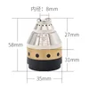 P80 Protective Cover Plasma Torch Cutting Nozzle Protection Sleeve Instead Guide Wheel Ceramic Contact Cutter Protective Cover 5
