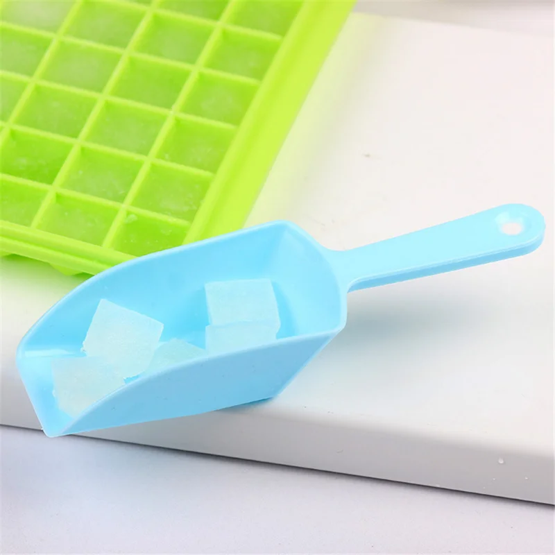 Candy Colors Multifunctional Frosted Small Shovel Kitchen Flour Grain Candy Coffee Bean Ice Scoops Party Buffet Kitchen Tools