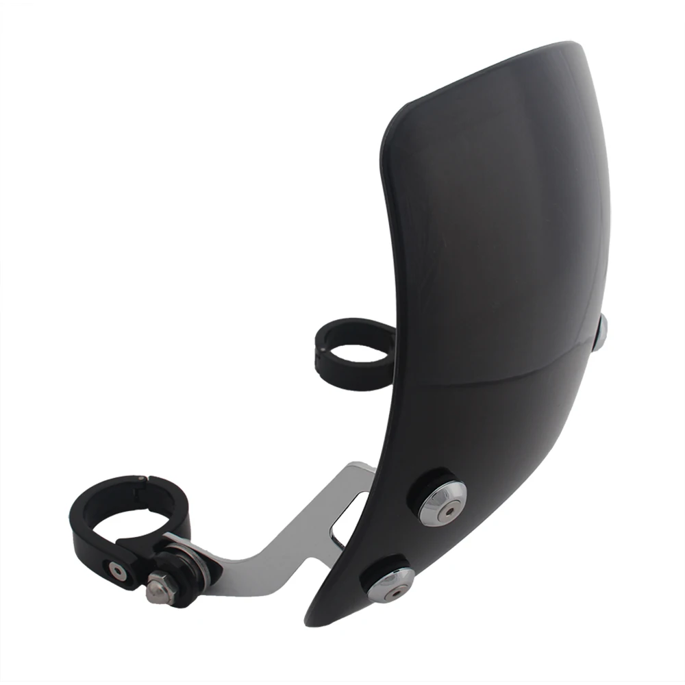 Motorrad Windschutzscheiben Fit 39mm-41mm Gabeln Für Harley 883 XL883 XL1200 2004-2019 Windabweiser Parabrisas ersetzen Windschutzscheibe – Detail 19