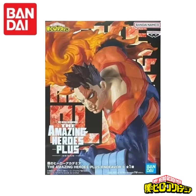 Figurine MY HERO ACADEMIA – ENDEAVOR 19 Cm – Age Of Heroes – Banpresto Neuve