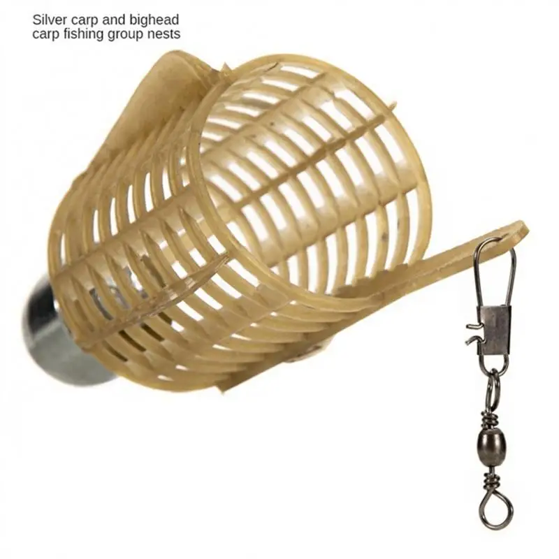 1Pcs Carp Fishing Bait 20/30g Feeder Lure Holder Trap Fishing Cage Basket Cage Basket Feeder Fish Finder